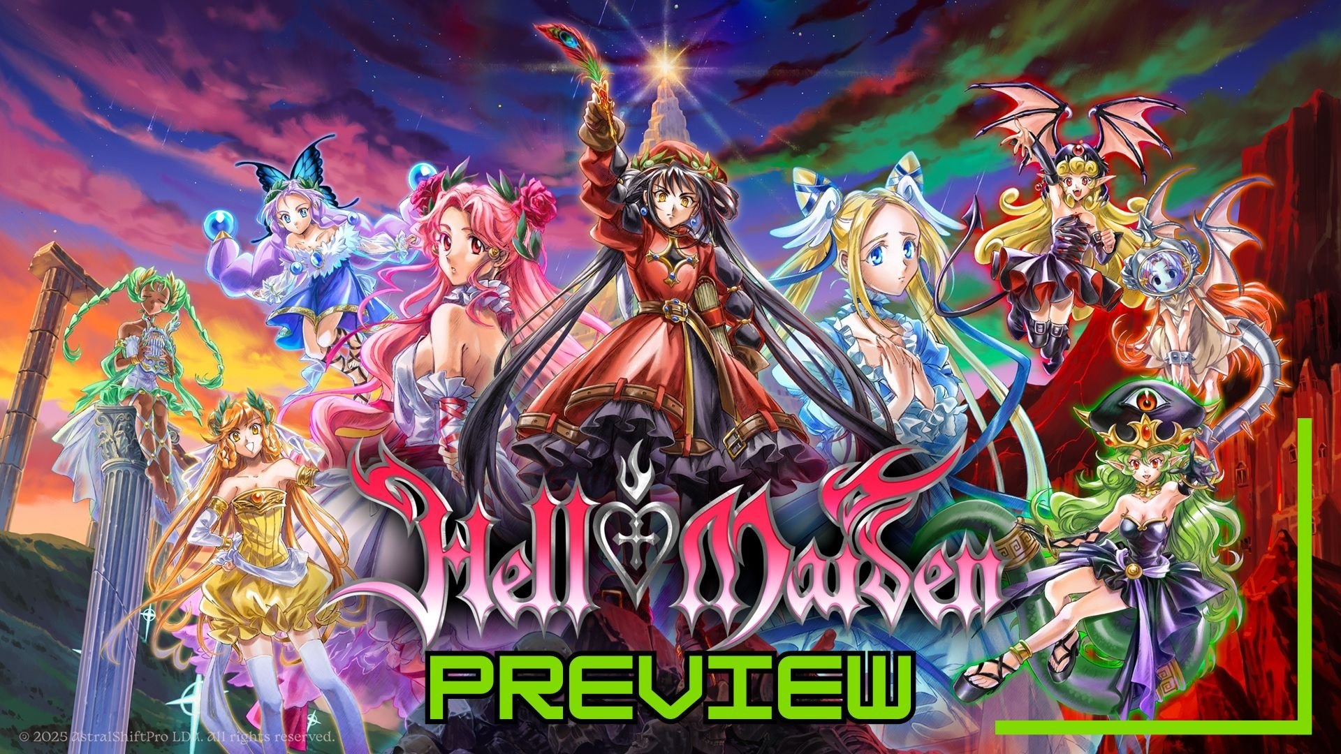Hell Maiden Preview – Bullet Heaven Bliss | TechRaptor