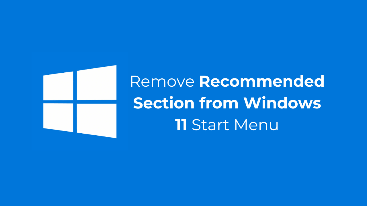 Jak usunąć zalecaną sekcję z menu Start systemu Windows 11