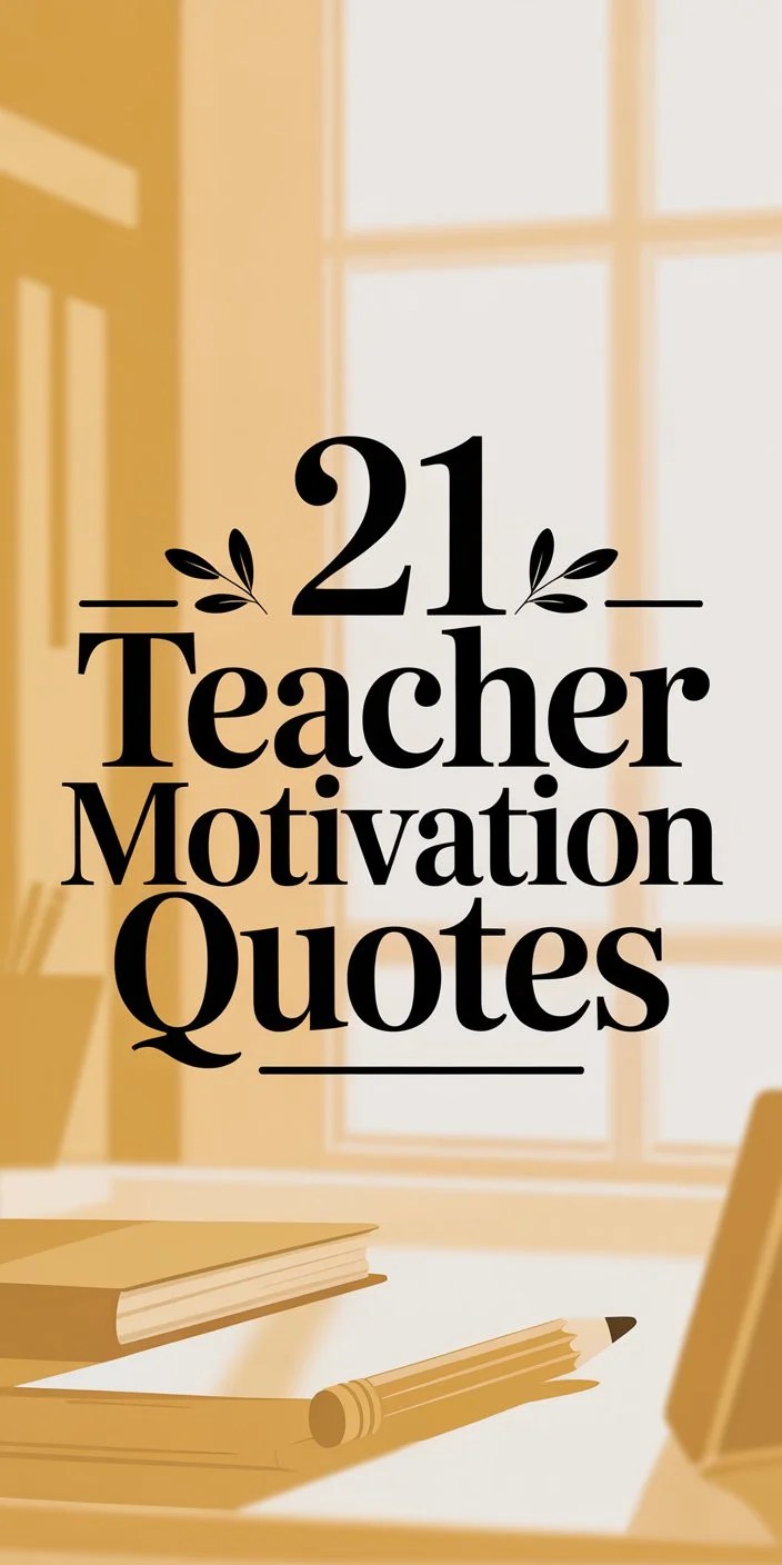 21 Teacher Motivation Quotes 21 Teacher Motivation Quotes