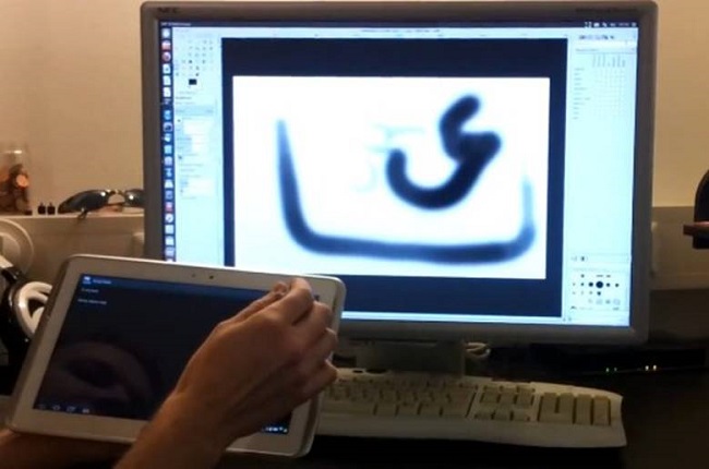 рисовать в планшете стилусом