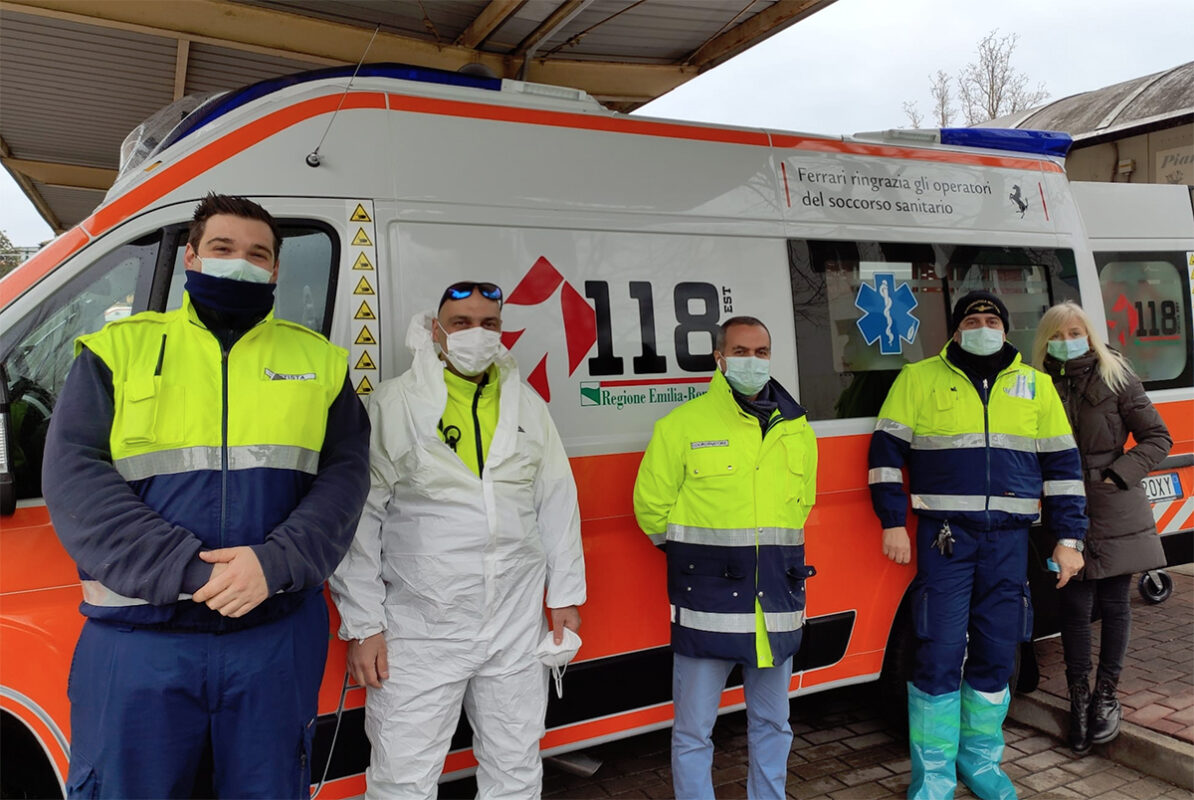 La Casa Di Maranello Dona Un'ambulanza Al 118 - Temponews 804_x_1200_jpg