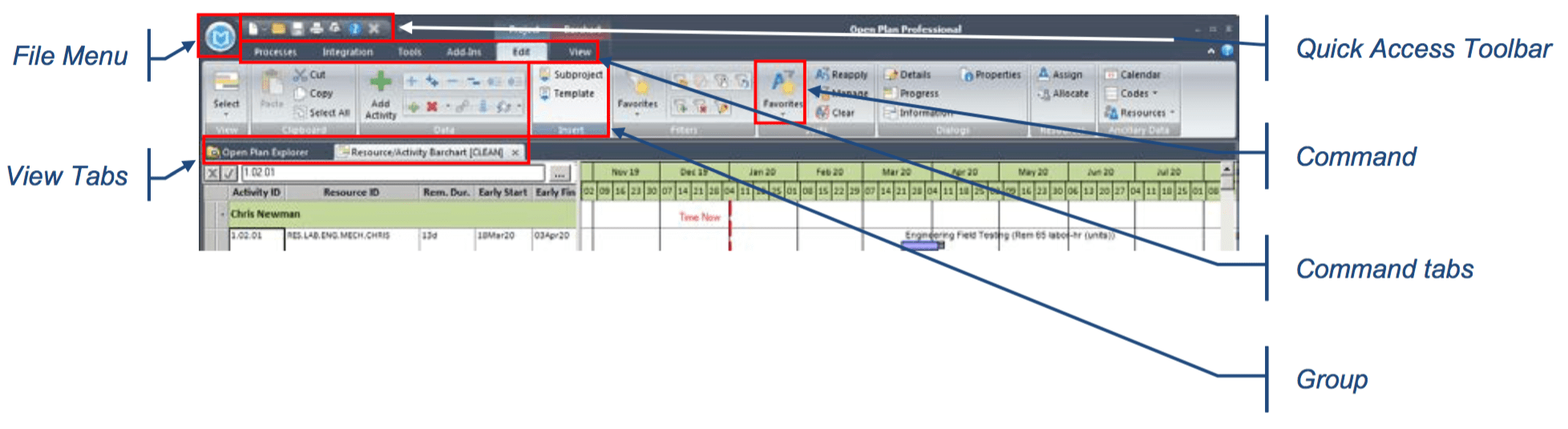 Open plan professional