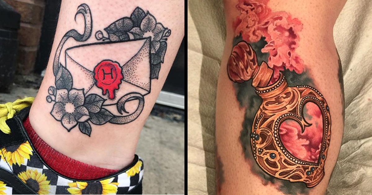 Most Stunning Harry Potter Tattoos Your Muggle Eyes Will Ever See 628_x_1200_jpg