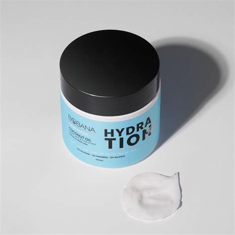 BOBANA COCONUT OIL  HAIR MASK500GM - قناع الشعر بزيت جوز الهند من بوبانا ٥٠٠ غرام