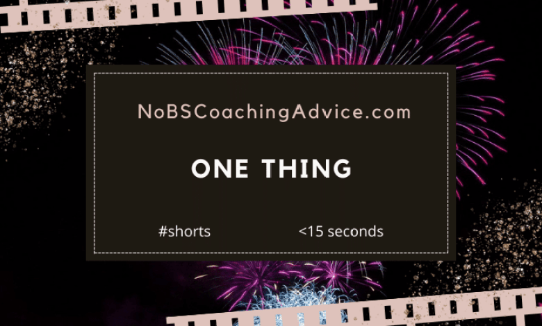 One thing #shorts