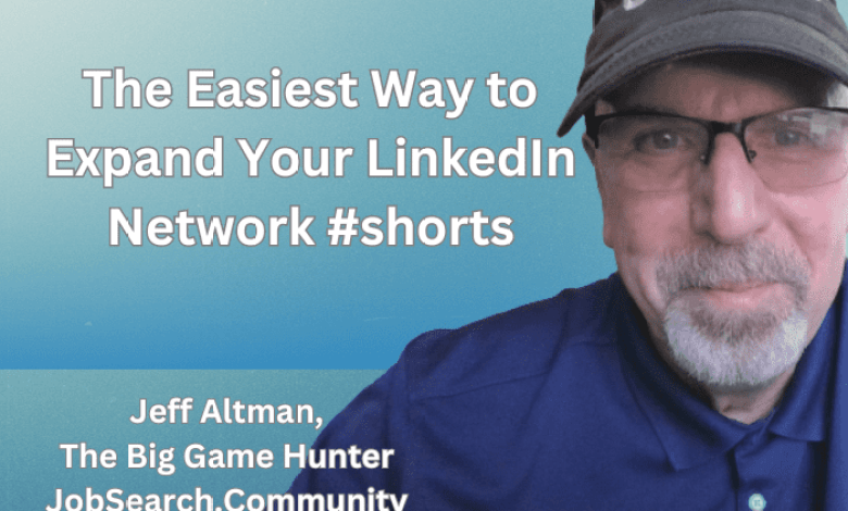 The easiest way to expand LinkedIn network #Shorts