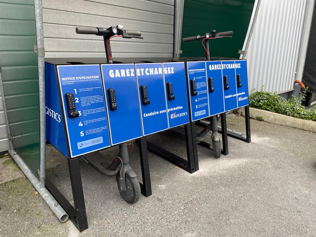 Rangement trottinette électrique