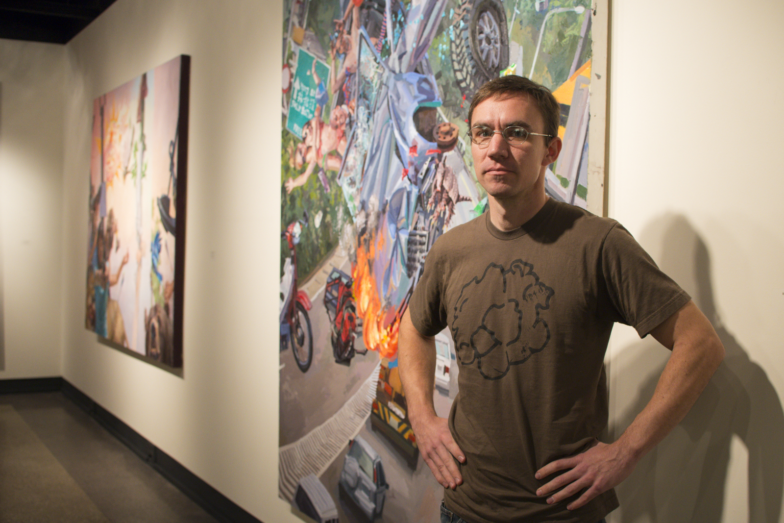 Grcc Collins Art Gallery Features Msu Painting Professor Ben Duke The Collegiate Live