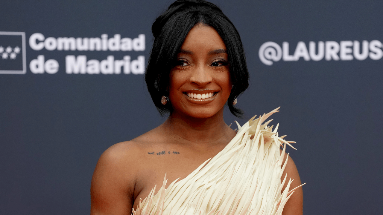 Amid backlash for attending Taylor Swift’s wedding, Simone Biles reminds fans that some things aren’t meant for social media