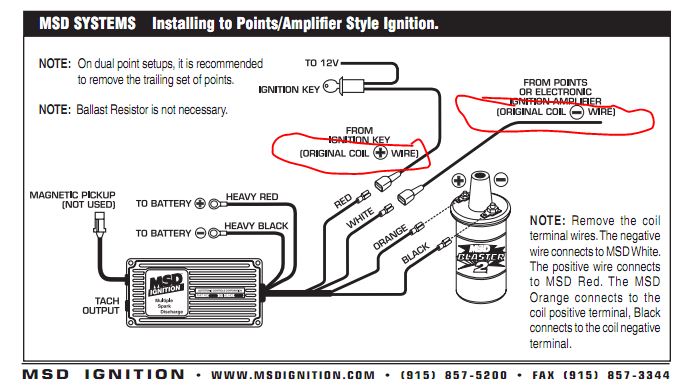 Diagram Msd 6al Wiring Mustang Mydiagram Online