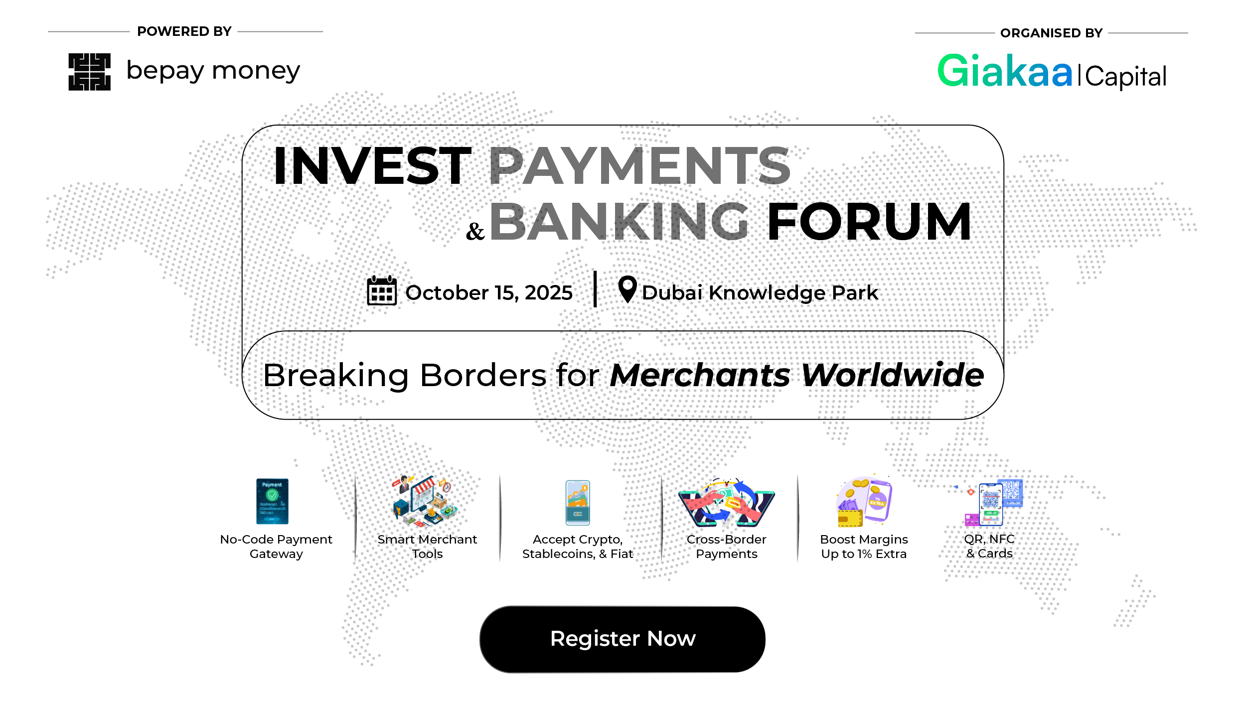 Bepay Money Powers Invest Payments & Banking Forum in Dubai, Showcasing Bepay Business Merchant Solutions for Global Commerce