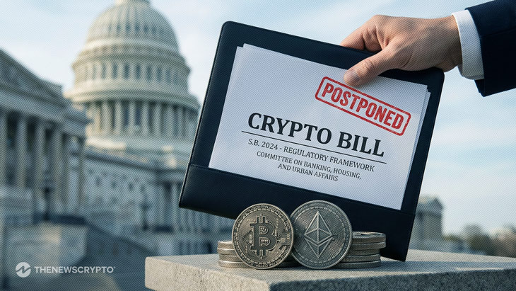 US Crypto Market Structure Bill Delayed After Coinbase Withdraws Support