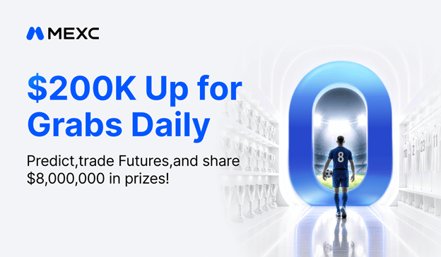 MEXC lance un événement commercial « Kickoff Fest » avec une cagnotte de 8 000 000 USDT MEXC lance un événement commercial « Kickoff Fest » avec une cagnotte de 8 000 000 USDT