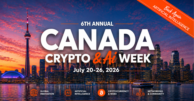 La Canada Crypto Week revient du 20 au 26 juillet, célébrant l'avenir du Web3, des actifs numériques et de l'IA La Canada Crypto Week revient du 20 au 26 juillet, célébrant l'avenir du Web3, des actifs numériques et de l'IA