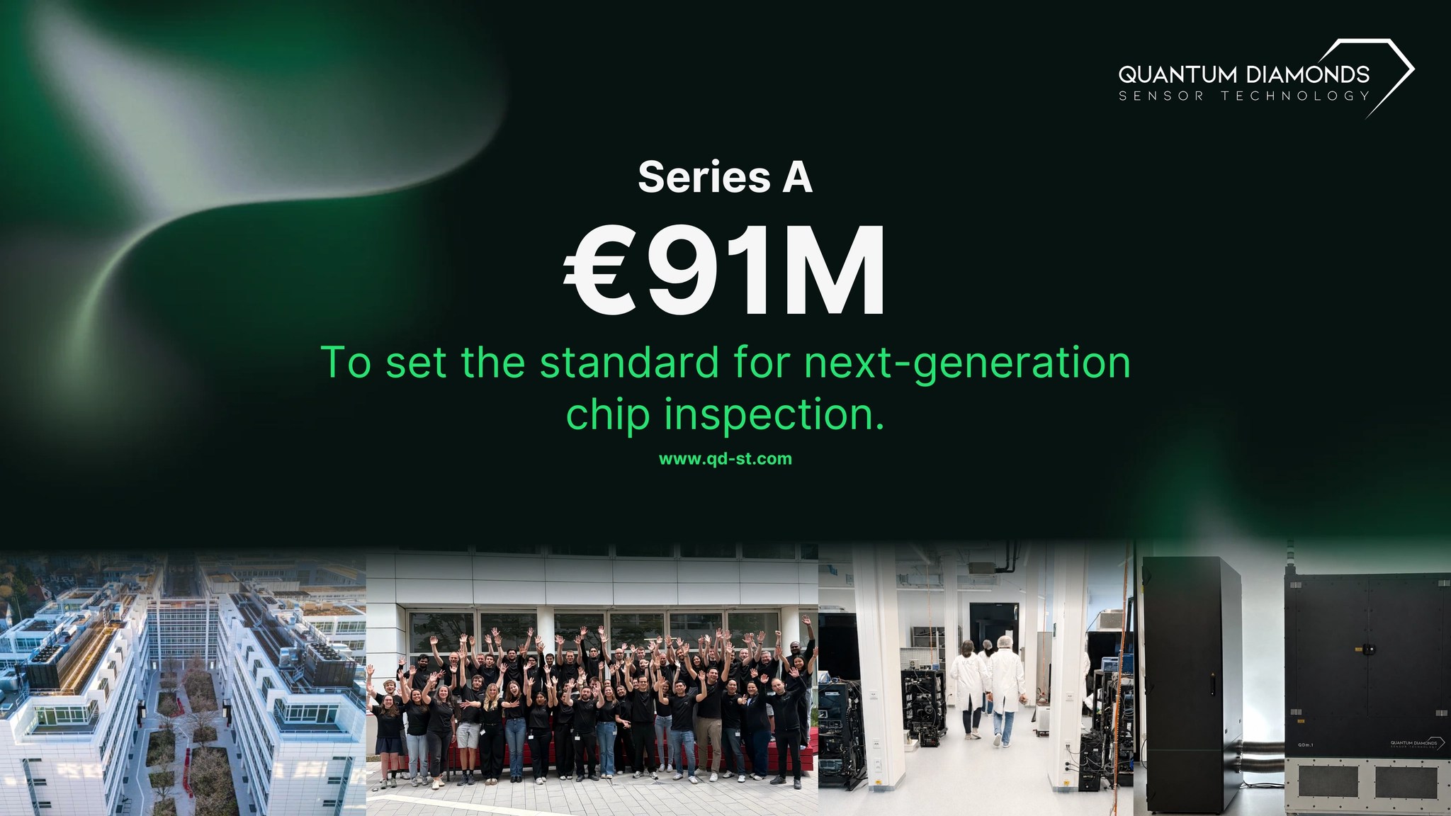 QuantumDiamonds Raises €91 Million to Set The Global Standard For Next-Generation Chip Inspection