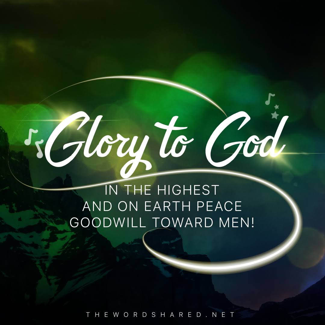 Top 32+ Pictures glory to god in the highest verse Excellent