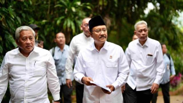 Gus Ipul conoció a Prabowo en Hambalang, señalando el desarrollo de la popular escuela