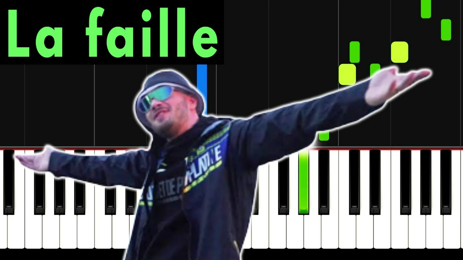 JuL – La faille Piano Cover Tutorial Rap Marseille