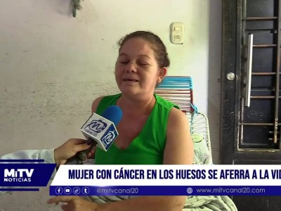 Mujer pide ayuda urgente para tratamiento contra el cáncer