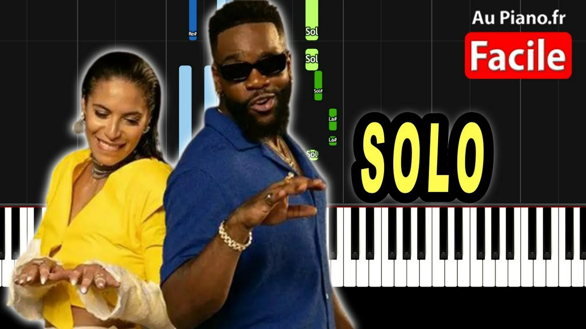 Zaho ft. Tayc Solo – Piano Cover Tutorial Lyrics Karaoké