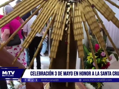 Celebración 3 de mayo en honor a la santa cruz