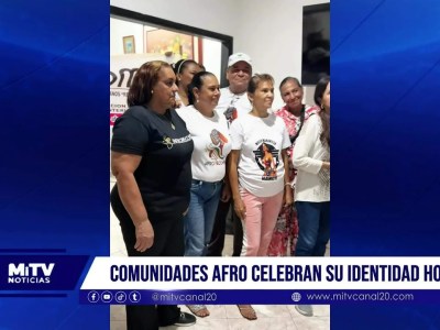 Comunidades afro celebran su identidad hoy