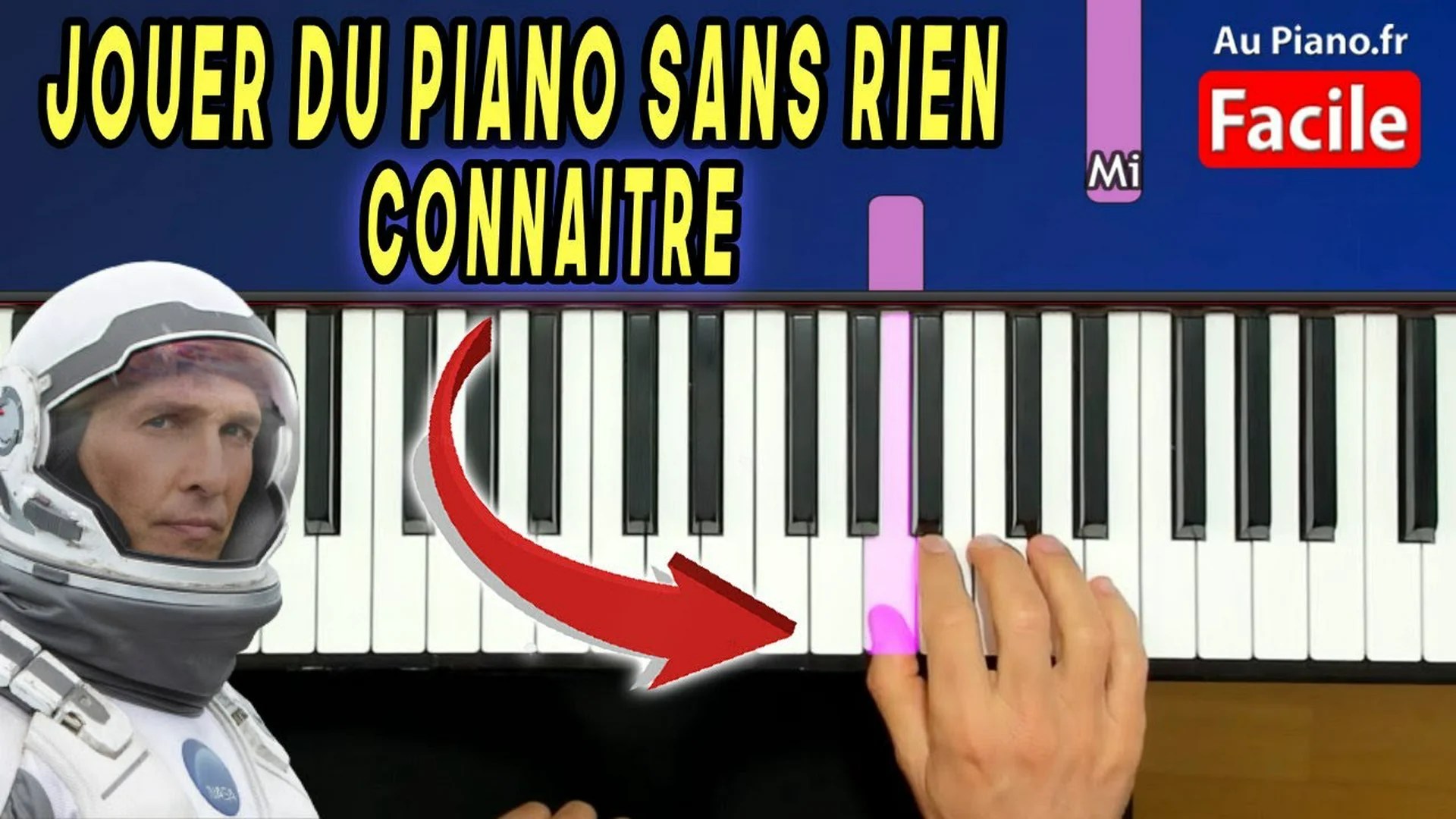 Pour commencer à jouer du piano!: Apprendre une musique facile et connue (sans solfège)