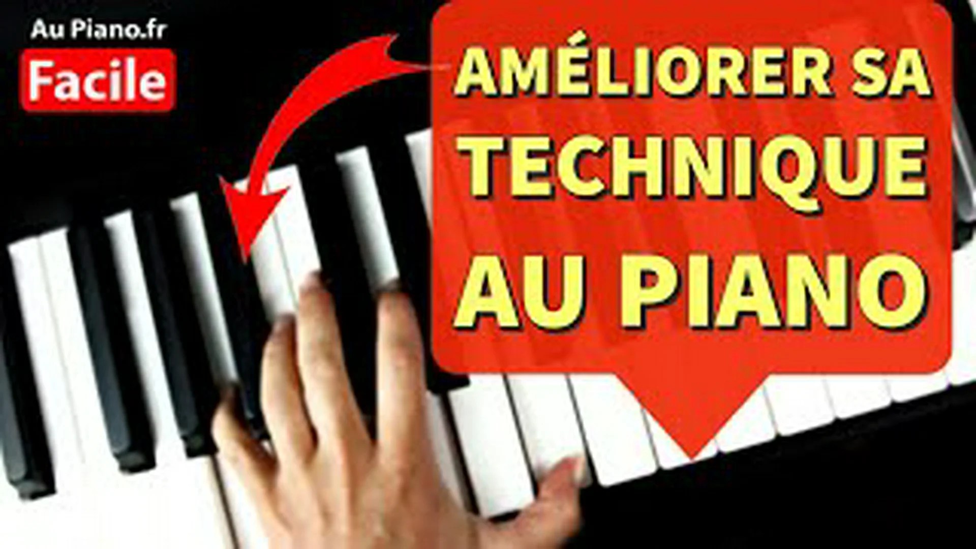 1 technique simple et efficace au piano exercice tutorial