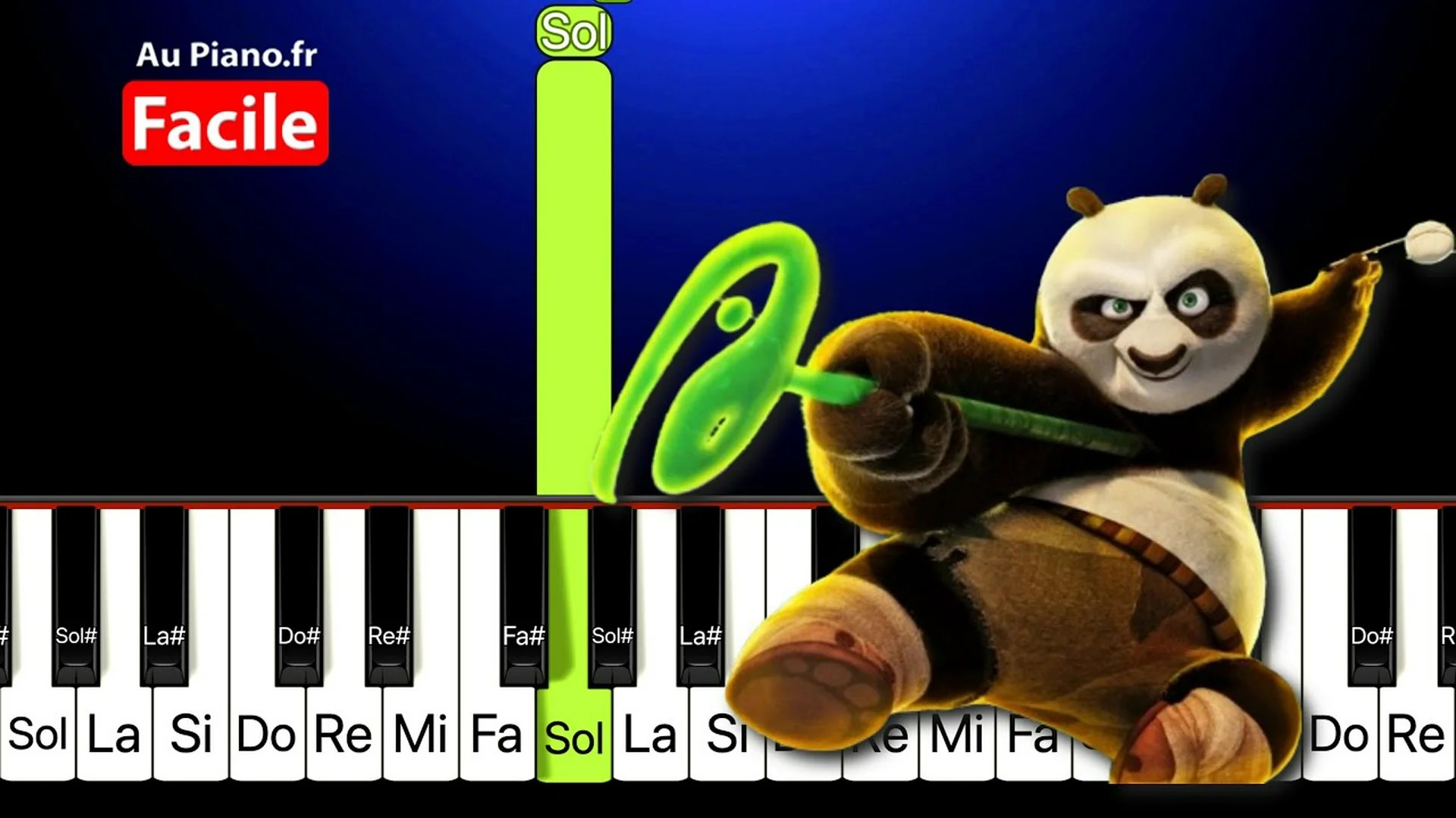 Hit Me Baby One More Time (Kung Fu Panda 4) – Piano Tutorial FACILE