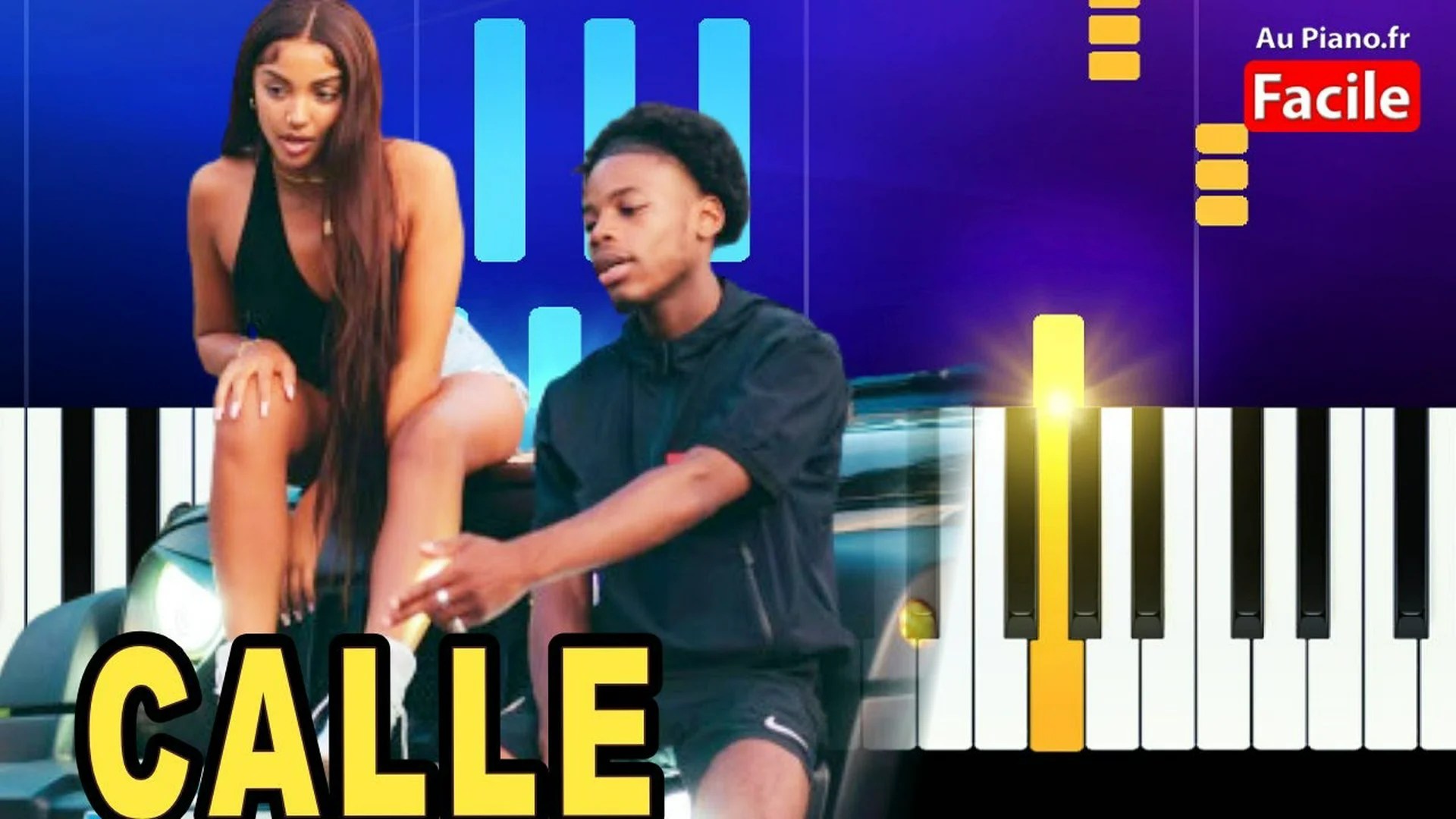 Wejdene ft. Beendo Z – Calle Piano Cover Tutorial Instrumental karaoké Paroles