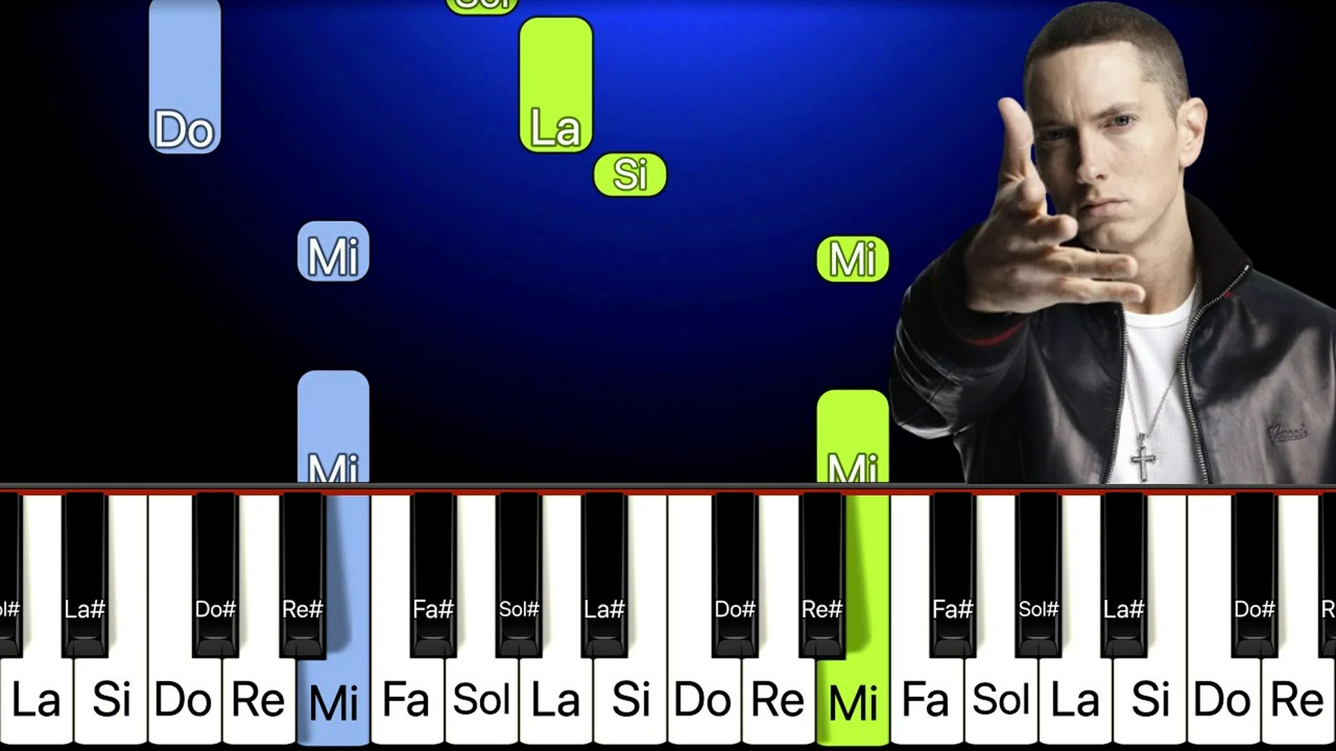 Eminem Mockingbird Piano FACILE