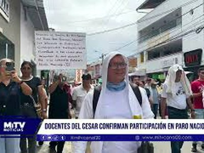 Docentes del Cesar confirman participación en paro nacional