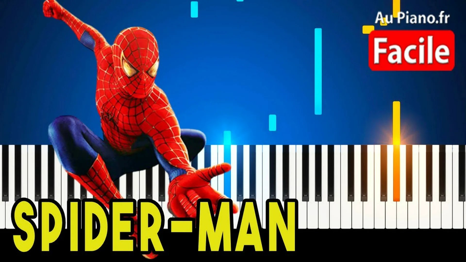 Spider-Man 1 Piano Tutorial
