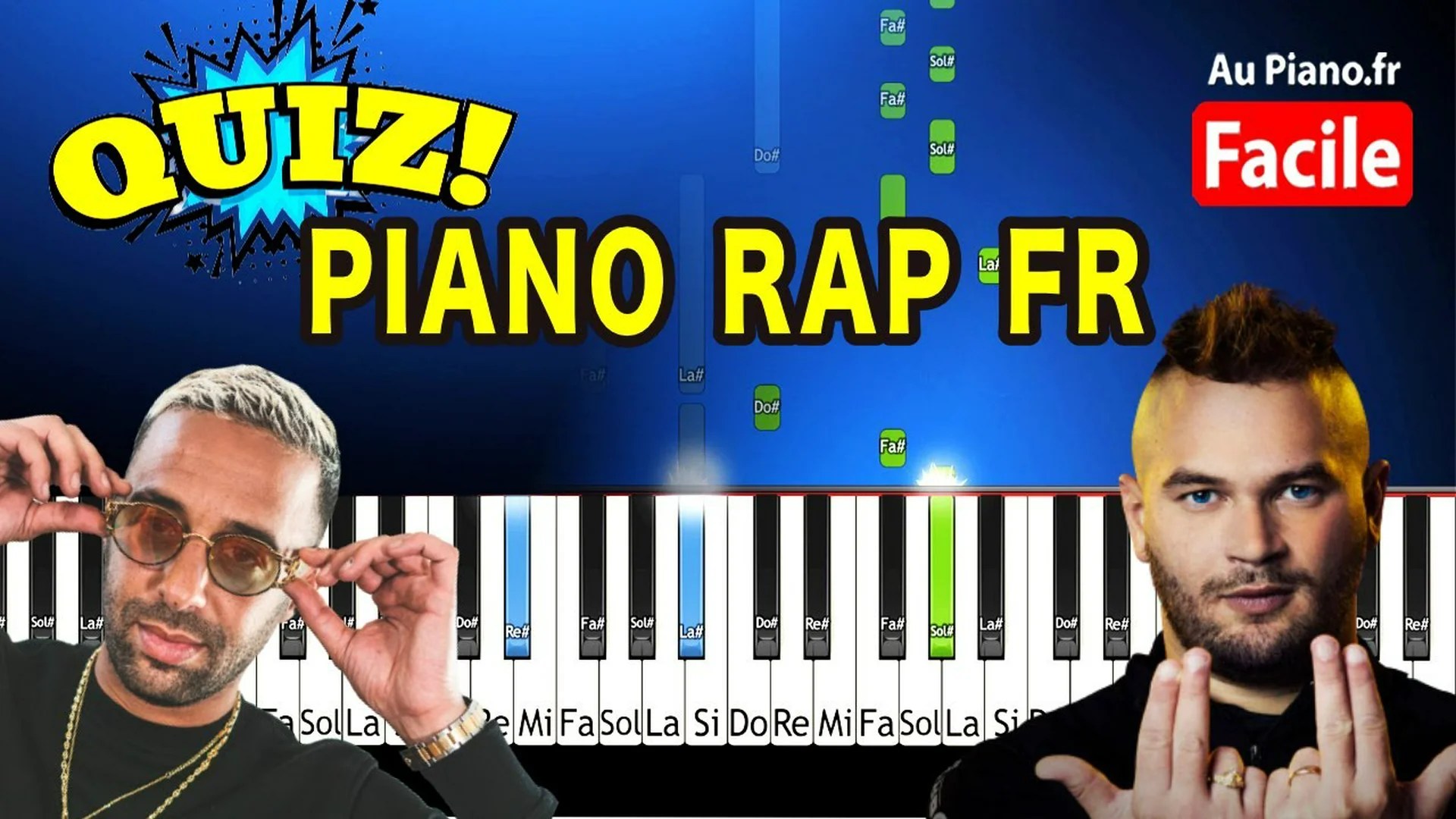 Quiz Piano Rap (Au Piano.fr)