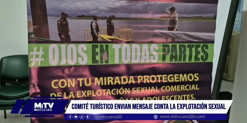 comité turístico envían mensaje conta la explotación sexual