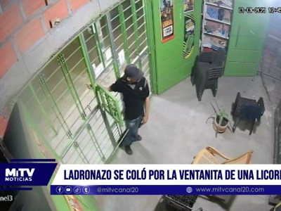 Entró por la ventanita y se llevó todo