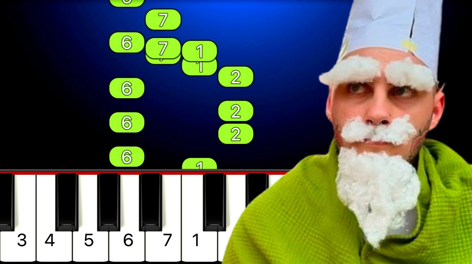 Comment jouer la chanson « Gnome sur TikTok » au piano