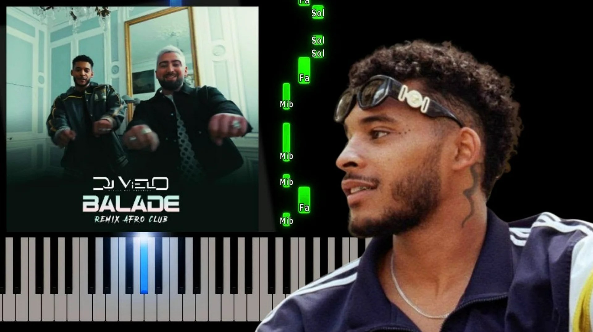 1D1R Feat Vacra – Balade | Piano Cover Tutoriel FACILE