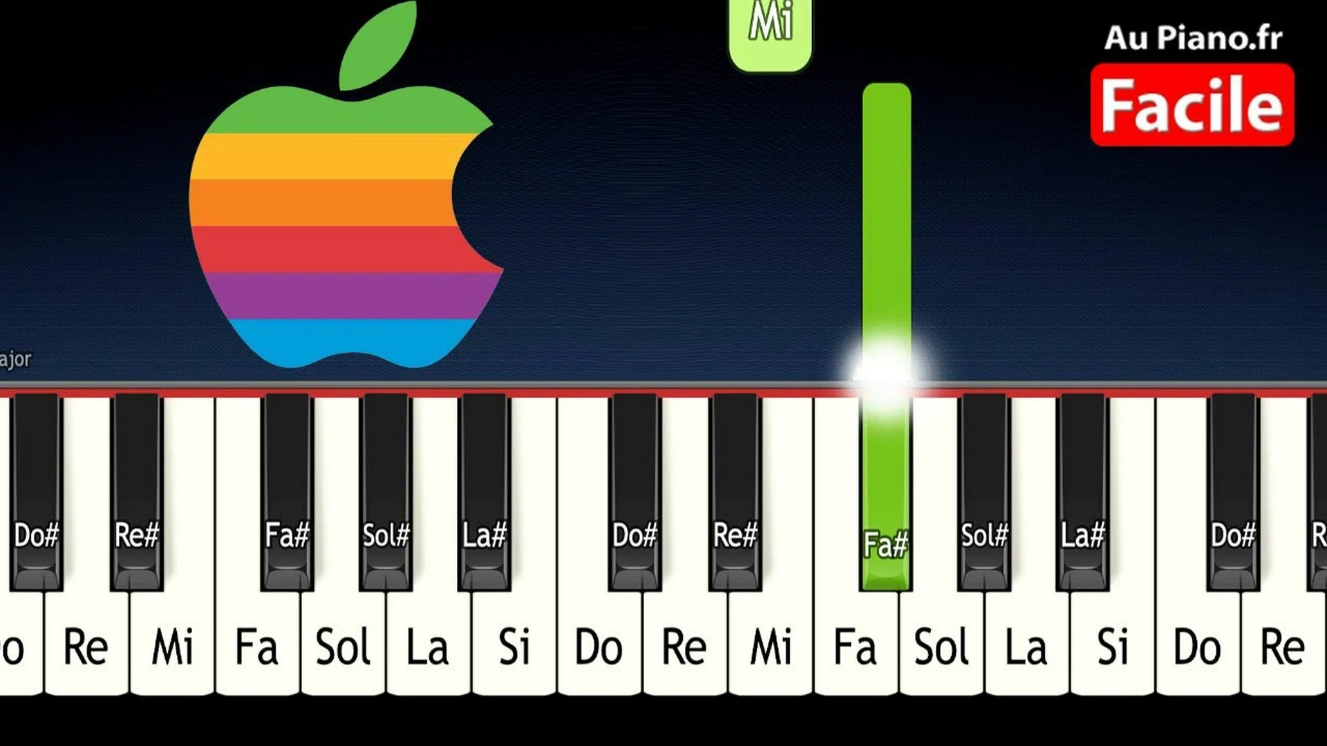 Jouer la sonnerie de l&rsquo;iPhone marimba Au Piano (Tuto Facile)