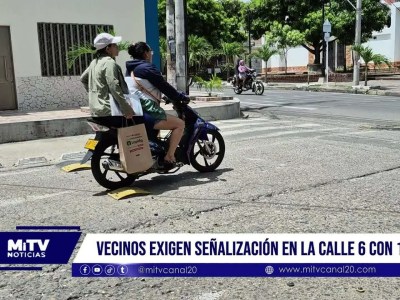 Piden señalización urgente en peligrosa esquina de Aguachica tras múltiples accidentes