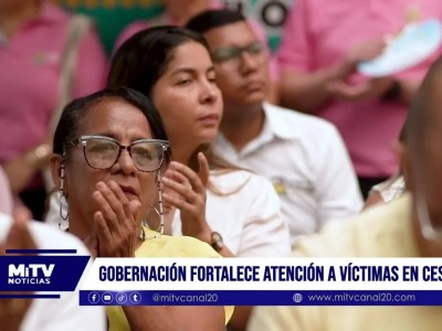 Gobernación fortalece atención a víctimas en cesar