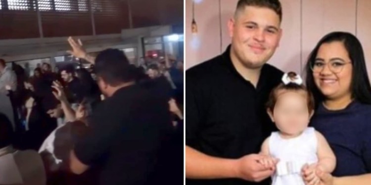 Cristãos oram em frente a hospital por jovem que sofreu acidente: “Unimos nossa fé”