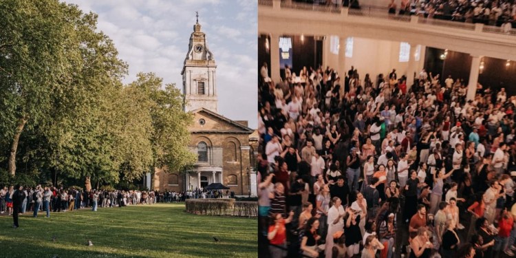 Sob forte calor, mais de 1.500 pessoas fazem fila para culto de oração em Londres