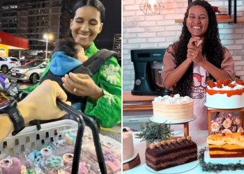 Mãe que vendia donuts nas ruas com bebê recebe oferta de R$ 300 mil e abre confeitaria