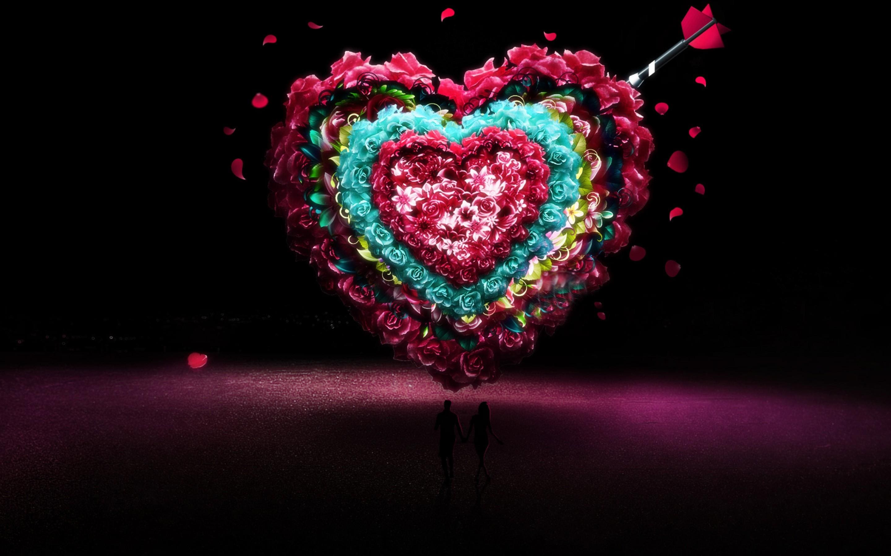 нарисованное сердце на прозрачном фоне