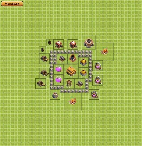 Kumpulan Formasi Base Clash of Clans Terbaik Town Hall Level 1 Sampai 10 |  Tips Dani