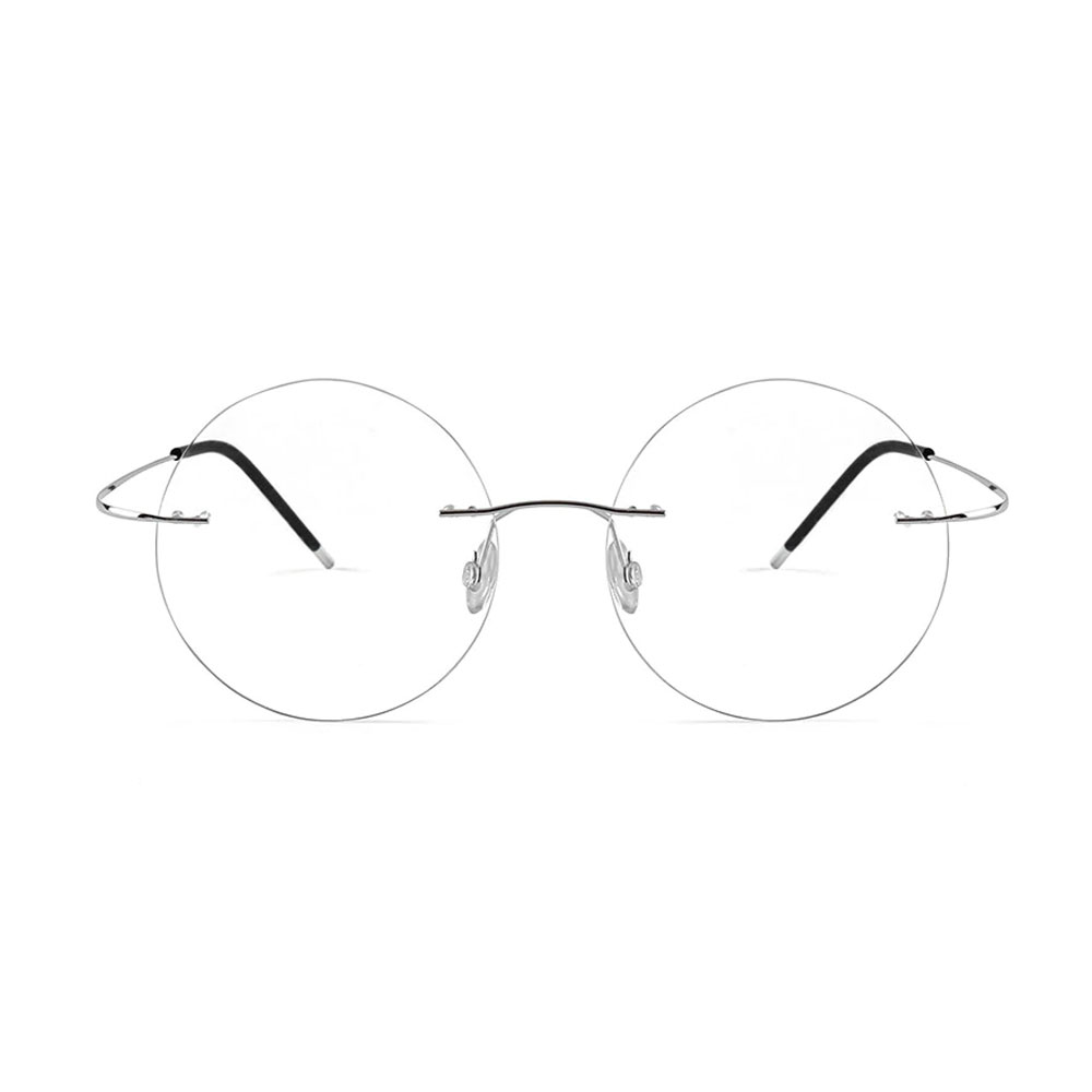 Titanium reading glasses