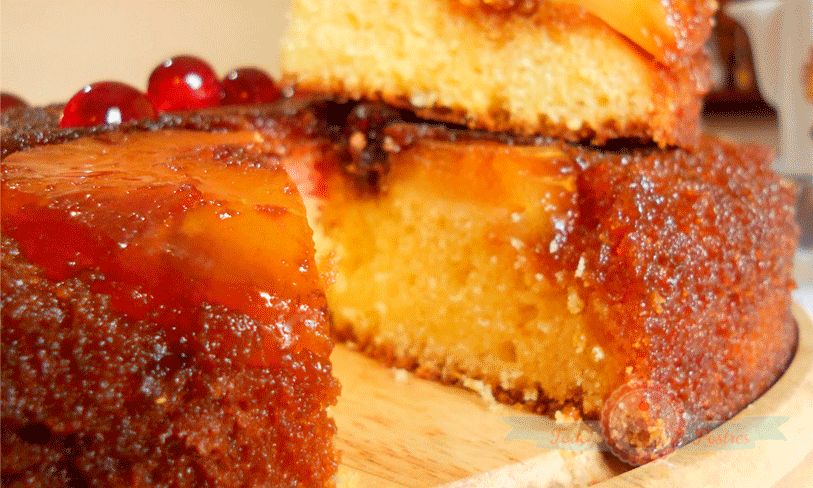 Torta Invertida De Anana Receta De Torta Invertida De Anana