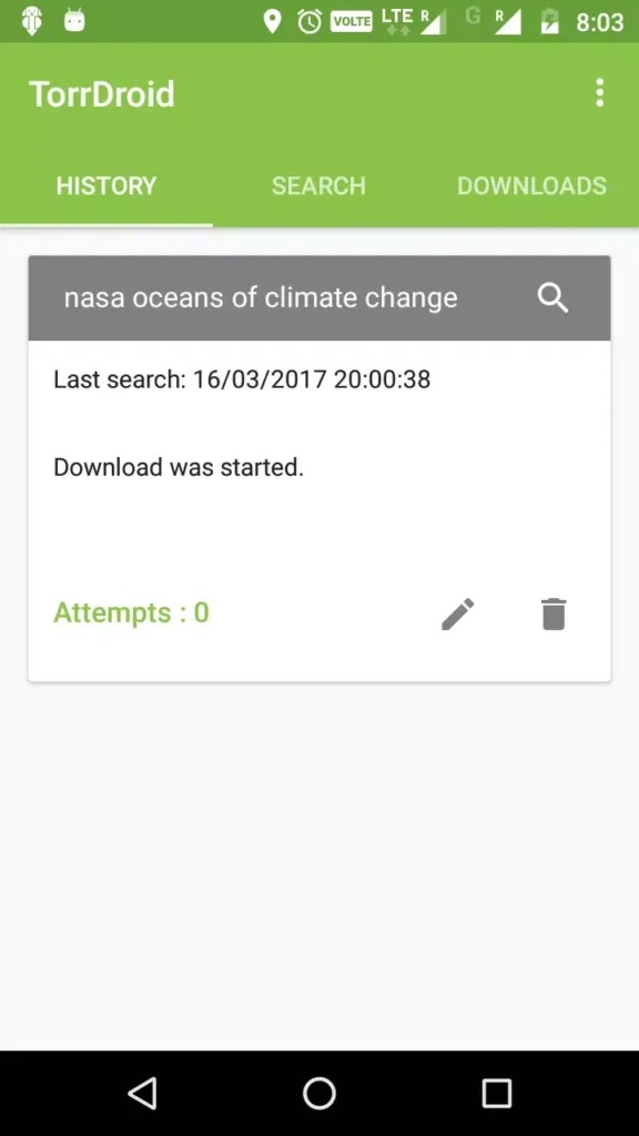 TorrDroid Apk Screen 3