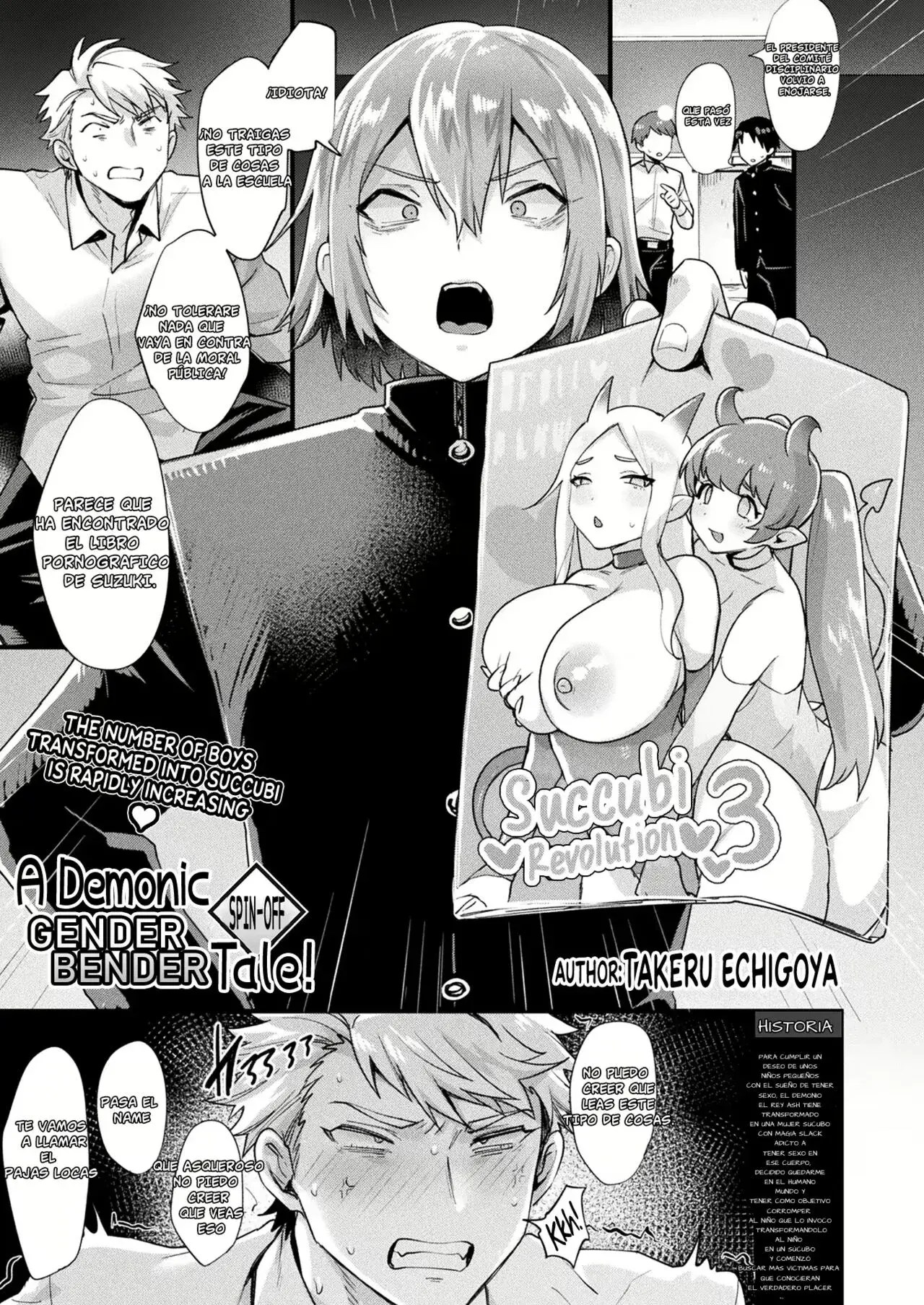 Gender bender hentai español